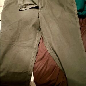 Vintage Carhartt loose fit pants Olive 42x30